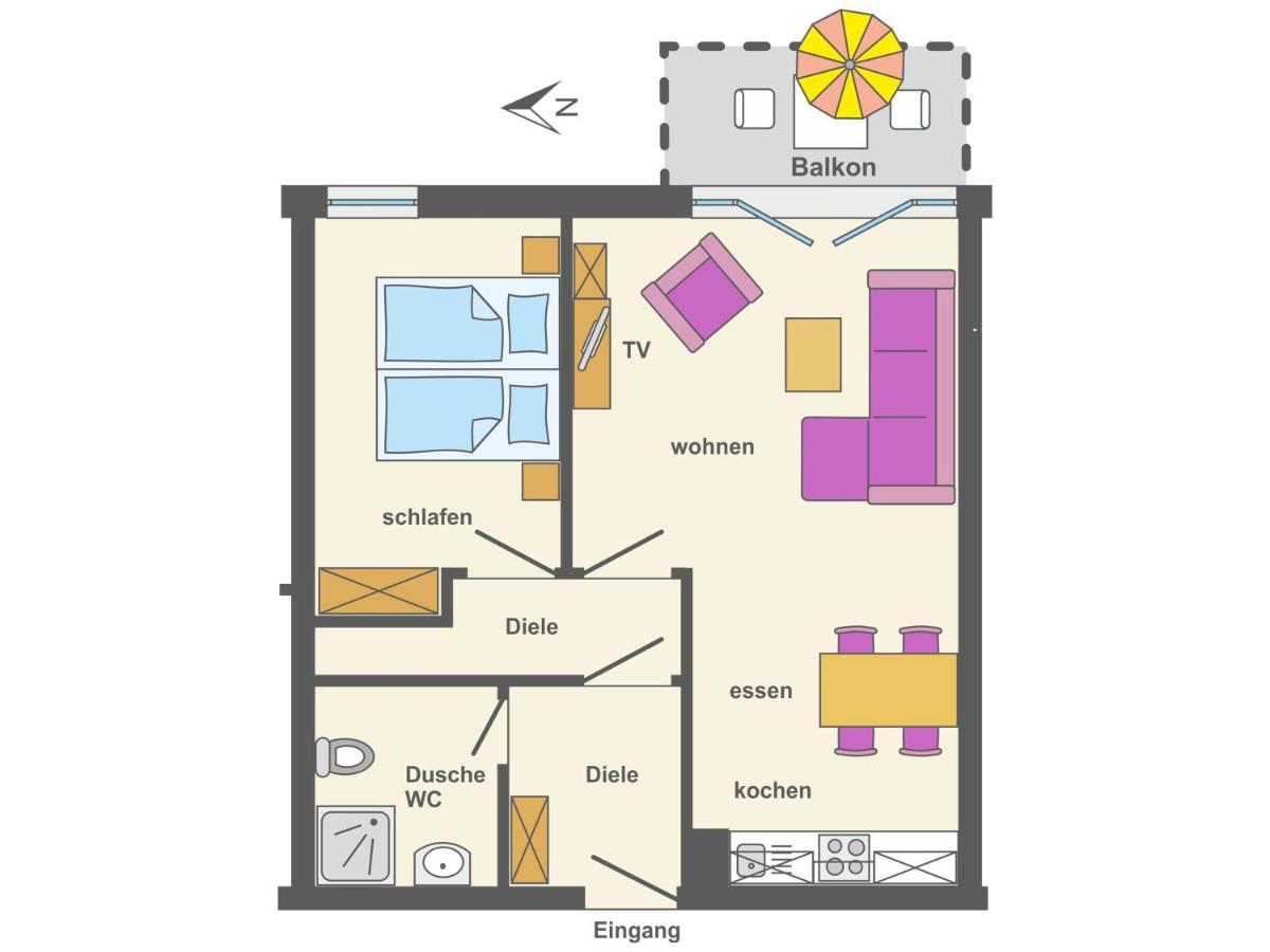 Residenz Am Strand Wohnung 2-28 Zingst Ngoại thất bức ảnh